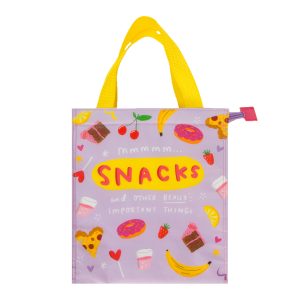 The Happy News Snacks Bag by Emily Coxhead