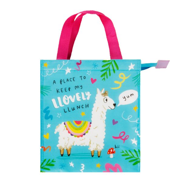 The Happy News Llama Snacks Bag by Emily Coxhead
