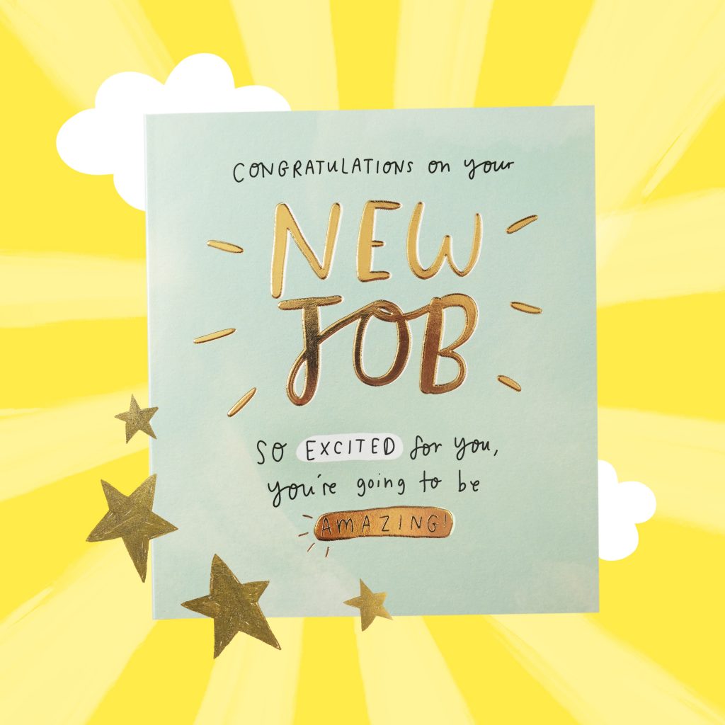 New Job Card | The Happy Newspaper