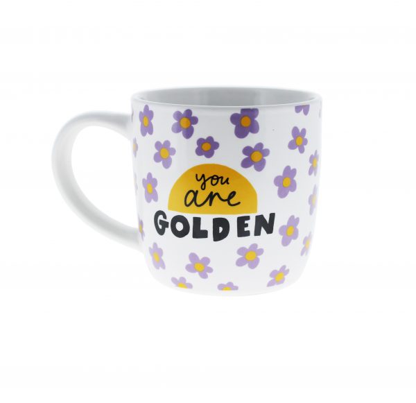 The Happy News You are Golden Mug
