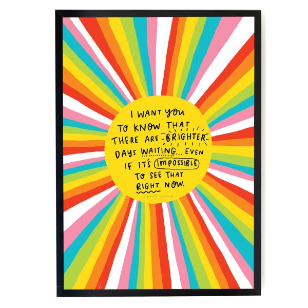 "Brighter Days" A3 Print