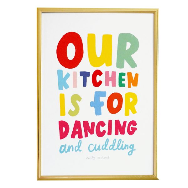"Our Kitchen Is For Dancing" colour