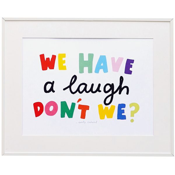 "We Have a Laugh" Print - Image 4