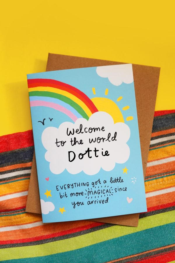 PERSONALISED NEW BABY CARD - Image 5