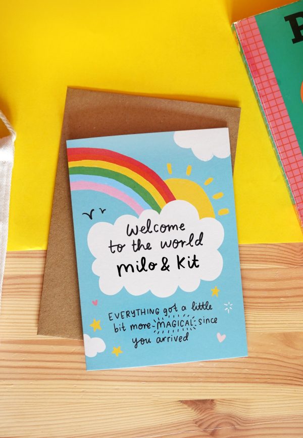 PERSONALISED NEW BABY CARD - Image 6