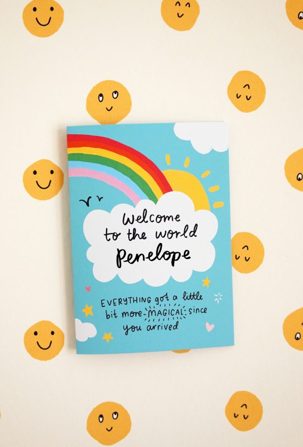 PERSONALISED NEW BABY CARD - Image 4